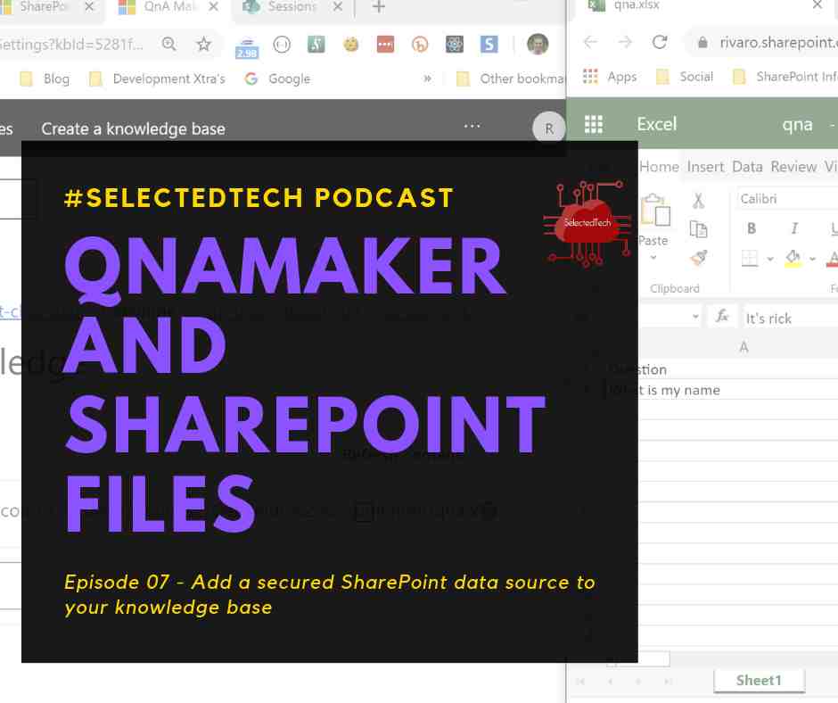 QnAMaker and SharePoint files