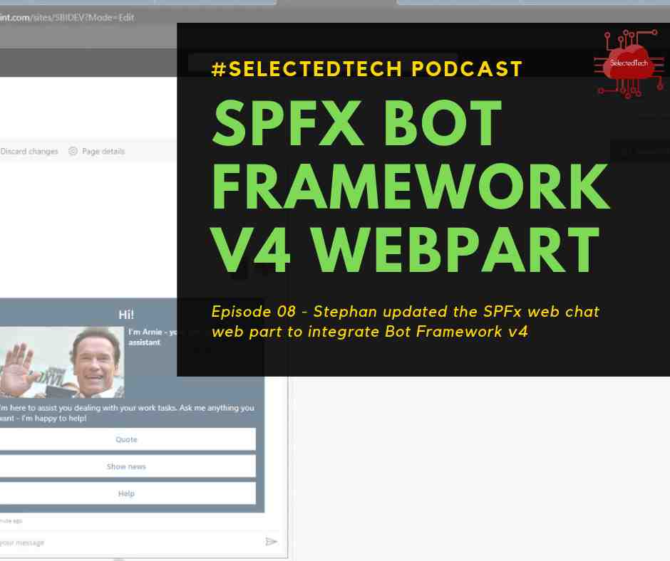 SPFx SharePoint Webpart with Bot Framework V4