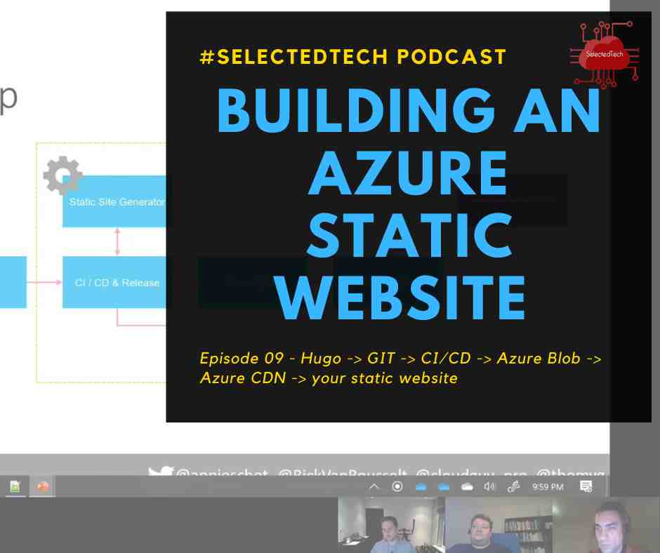 Building an Azure Static website