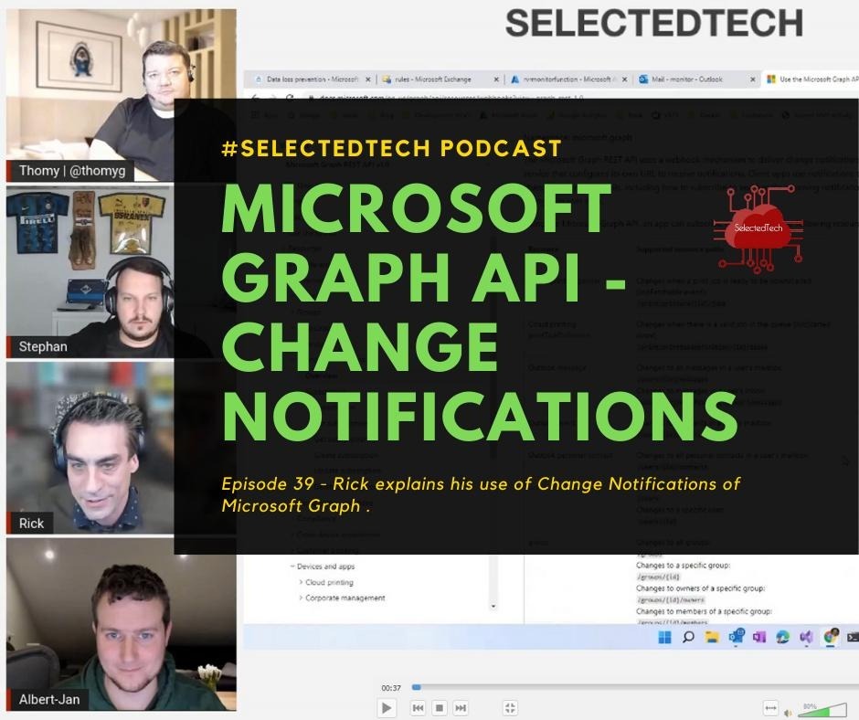 Microsoft Graph change notifications for custom DLP implementation